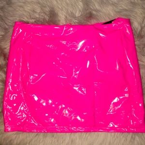 Hot pink skirt worn once